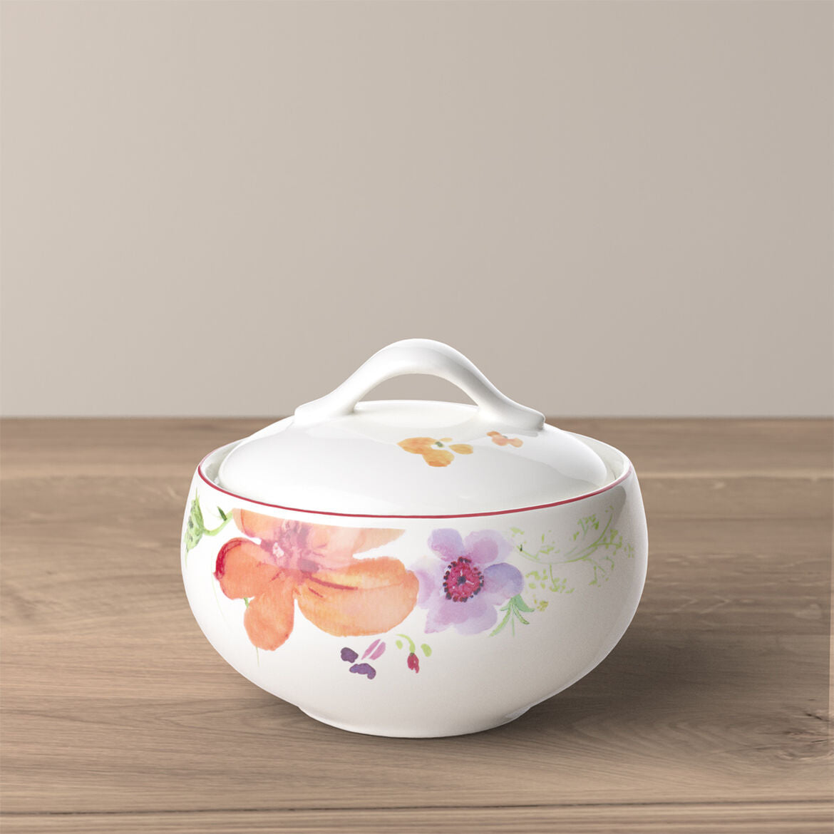 VILLEROY & BOCH - Mariefleur Basic Sugar Bowl 250ml Porcelain
