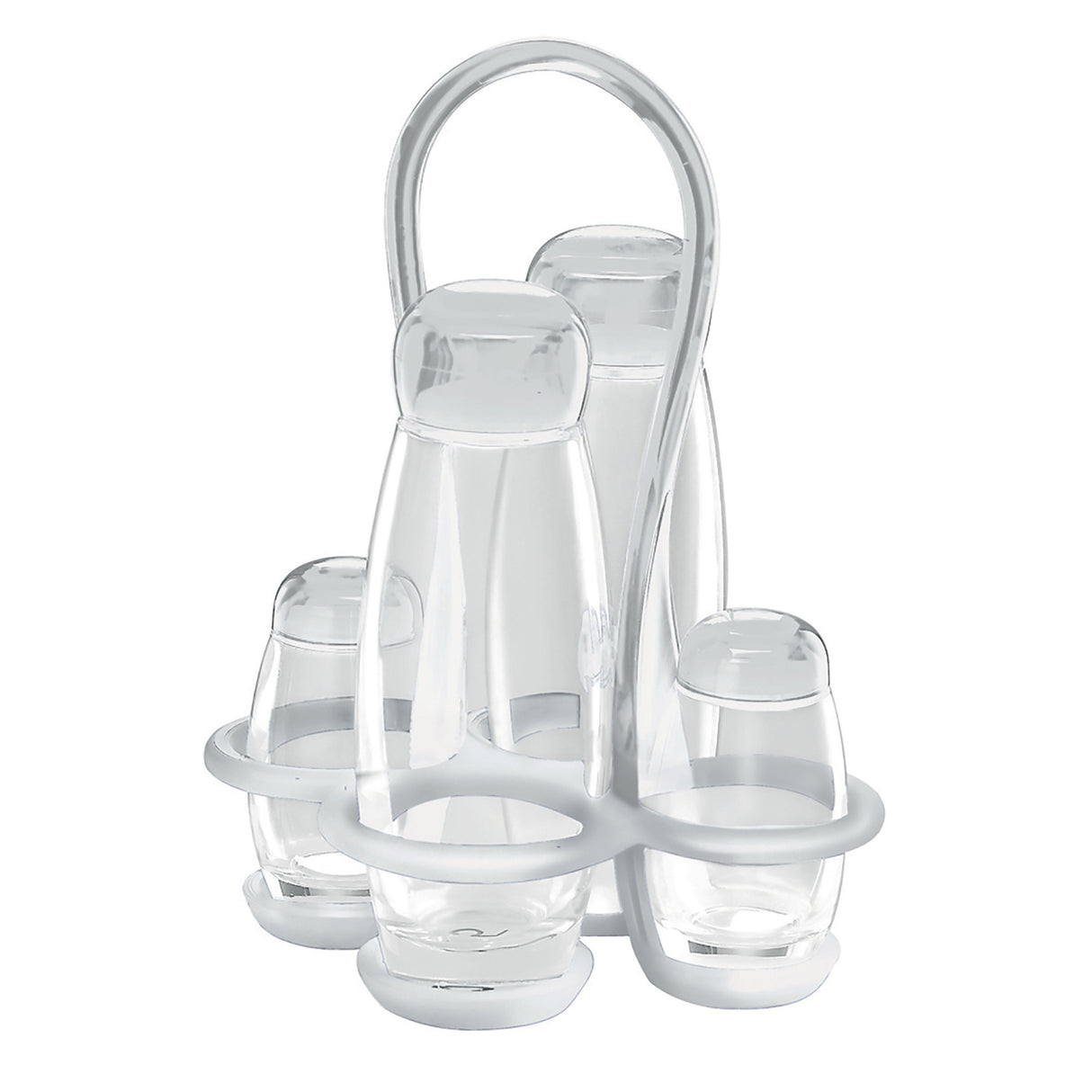 GUZZINI Menage Gocce Oliera e Acetiera Trasparente 180ml