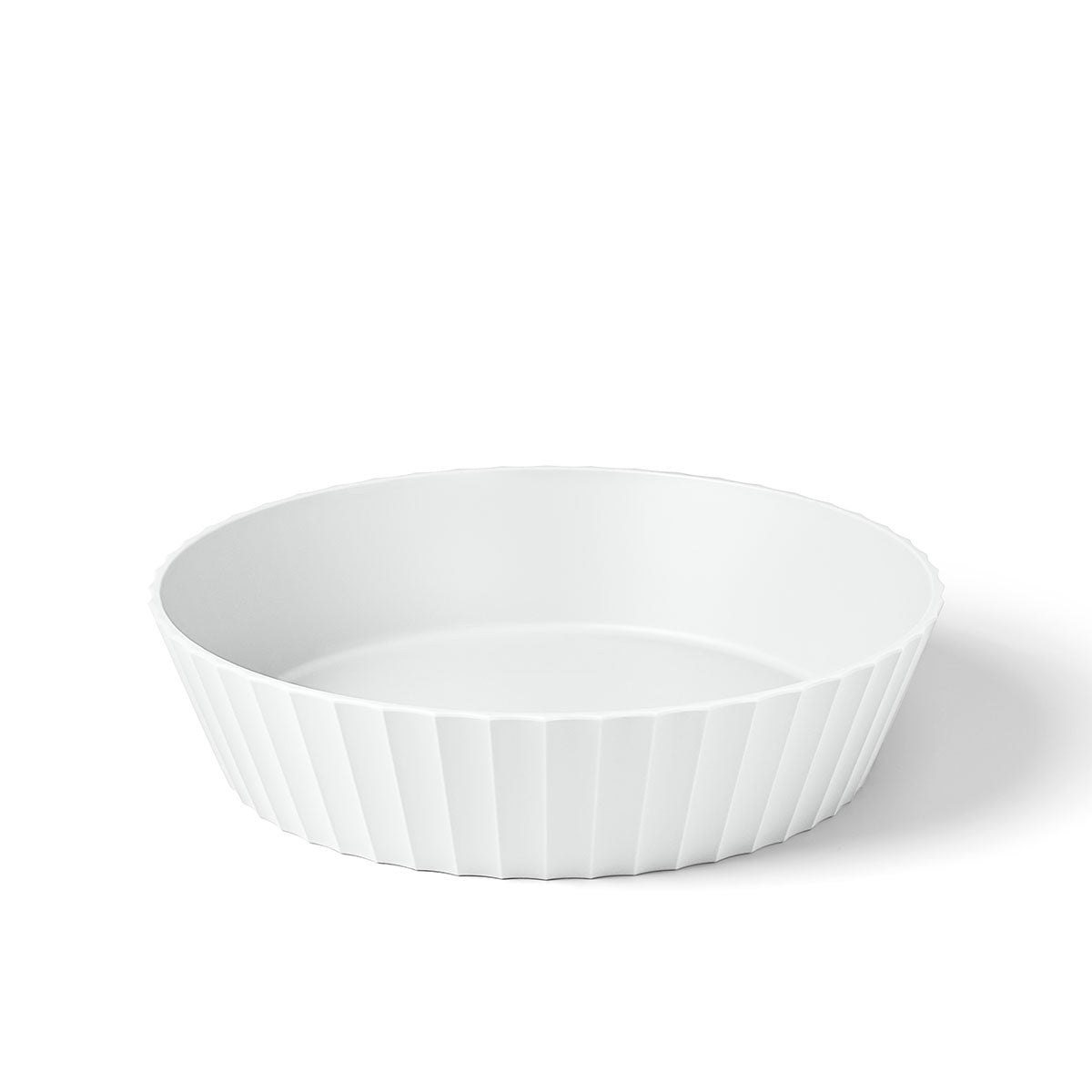 BLIM PLUS Ciotola Coppa Insalatiera Hera L 25cm Arctic White Bianco Made in Italy 100% Riciclabile