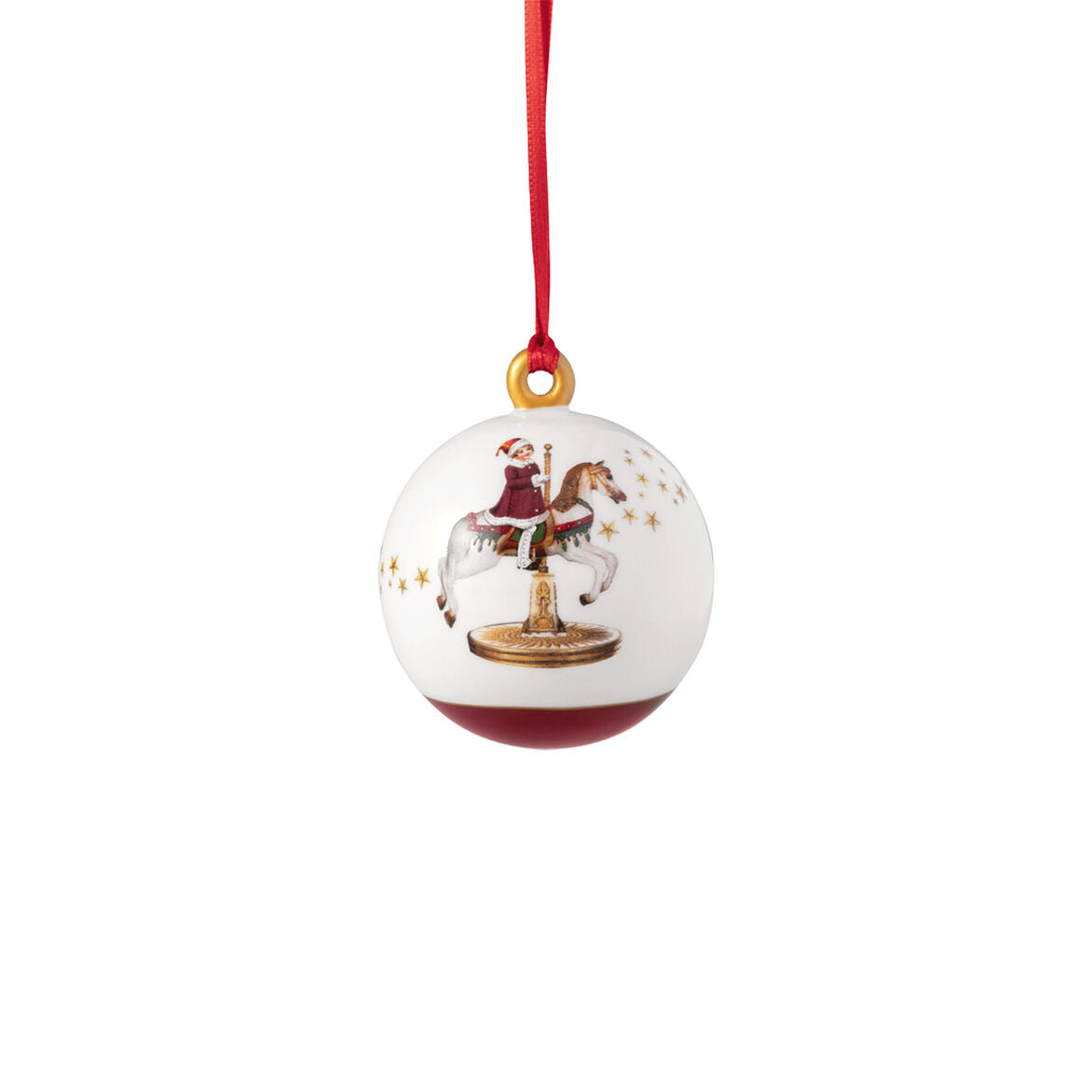 VILLEROY & BOCH Annual Christmas Edition 2024 Sfera Pallina 6,5cm Edizione Annuale Porcellana