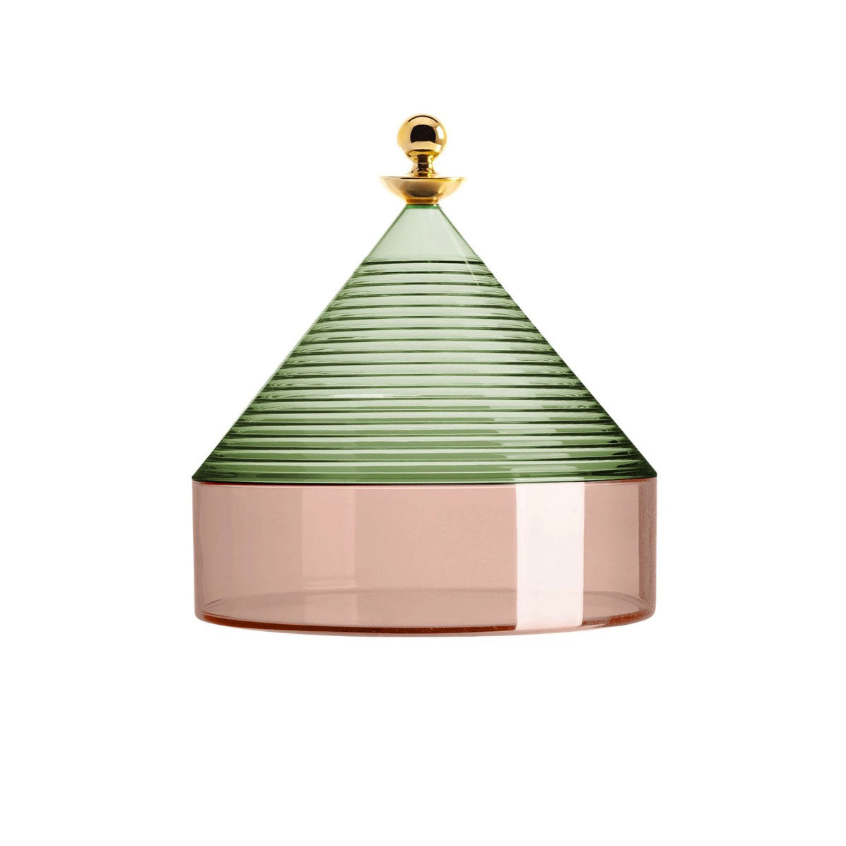 KARTELL Trullo Contenitore Scatola 25x27cm Verde Salvia Rosa