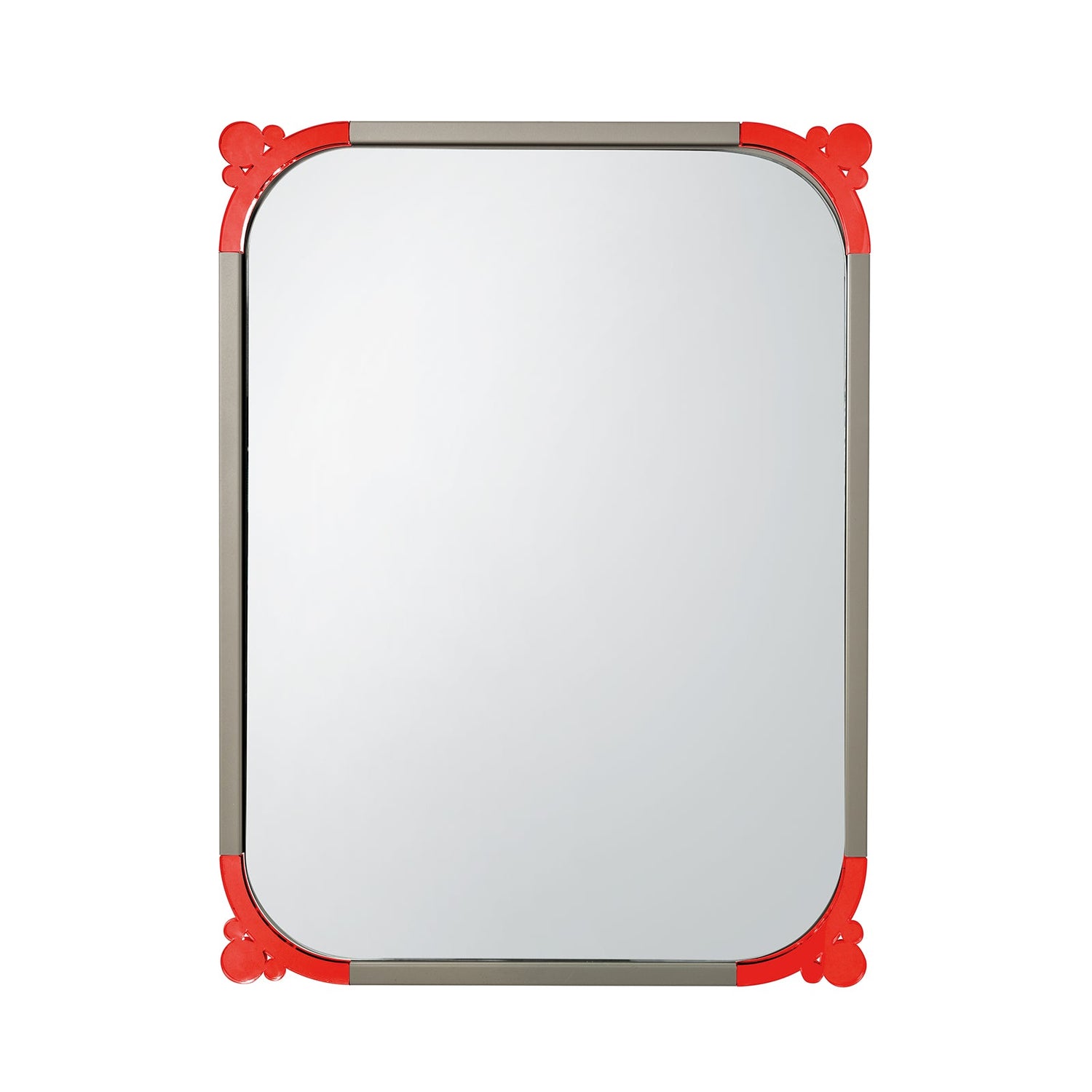 ARTI & MESTIERI Specchio da Parete Particolare Corner Classic Fango
