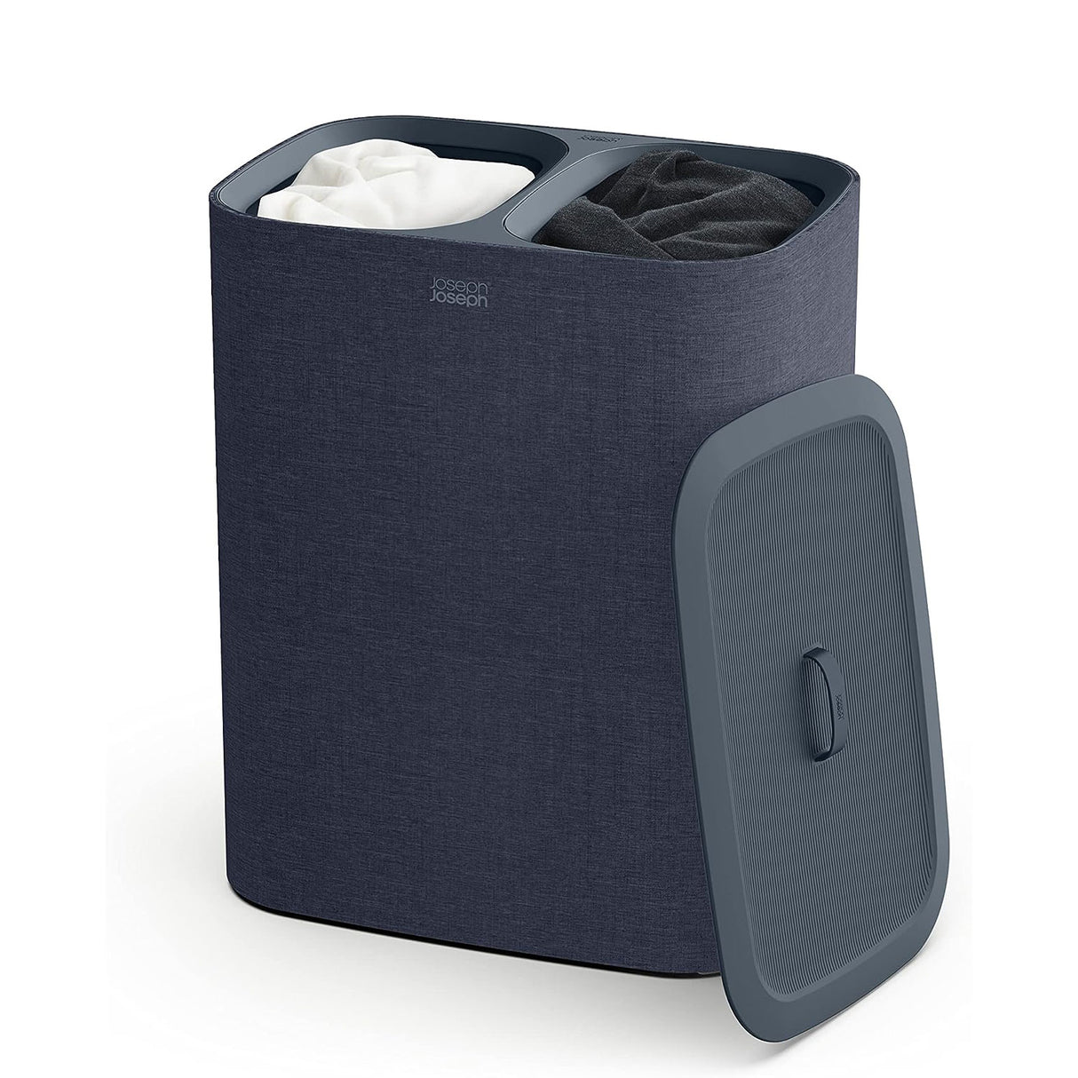 JOSEPH JOSEPH Tota 90L Laundry Basket for Dirty Clothes 71x56cm Black