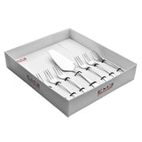 EME Eleven Set 6 Pezzi Dolce Forchette Dolce e Pala Torta Acciaio Inox Made in Italy