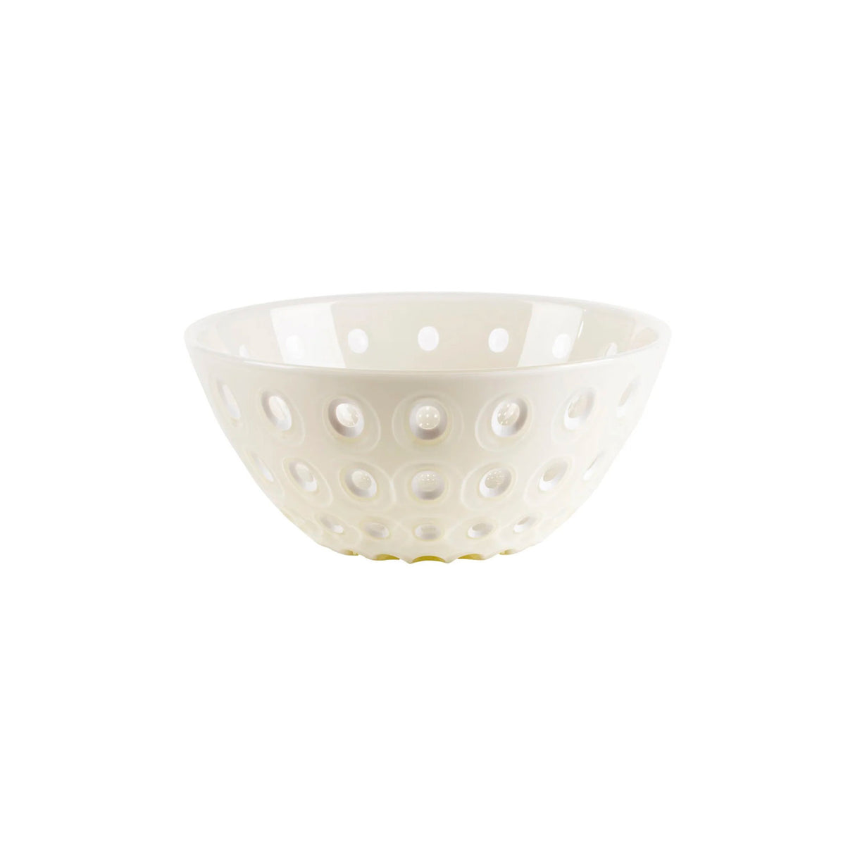 GUZZINI Le Murrine Ciotola Insalatiera 20cm Bianco Perla Plastica