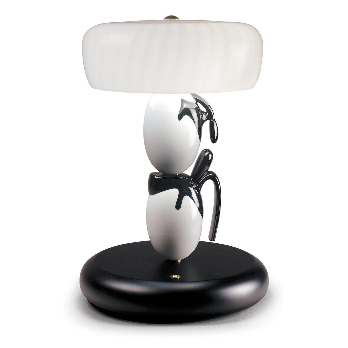 LLADRO' Lampada da Tavolo Hairstyle  38x31cm Porcellana