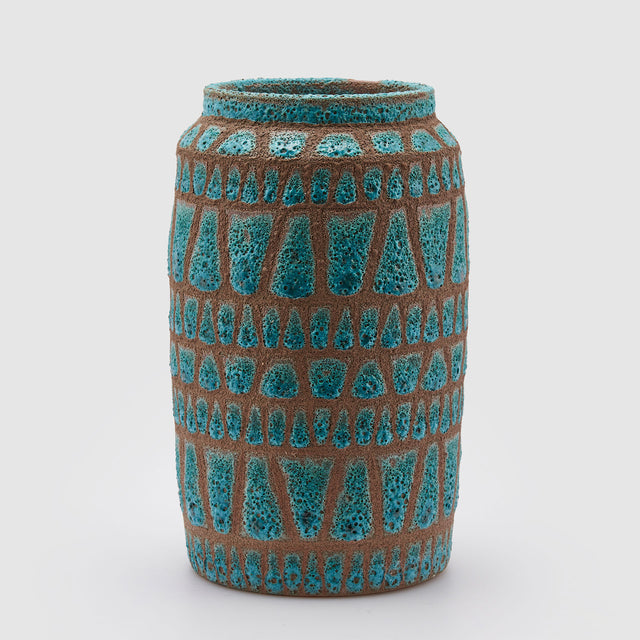 Vaso Fenice EDG in ceramica verde 40x23 cm
