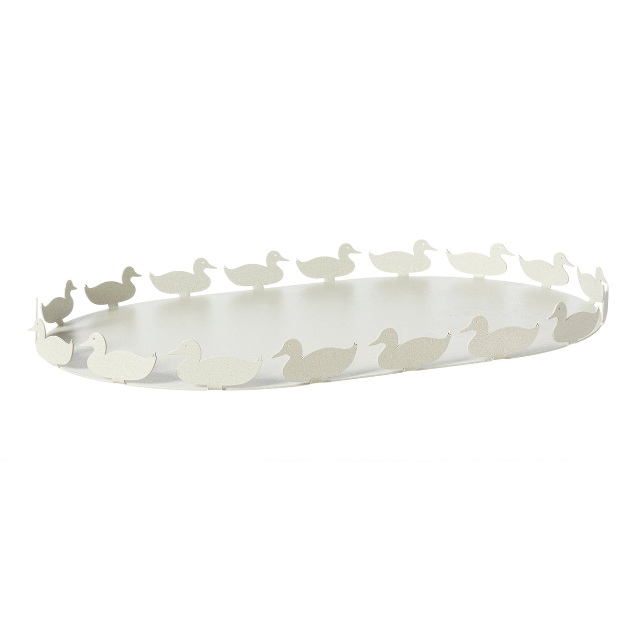 ARTI & MESTIERI Vassoio Duck Avorio 3,5x45cm
