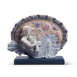 Statuina Madre Il Fiorire Della Vita Lladrò in porcellana opaca 28x35 cm
