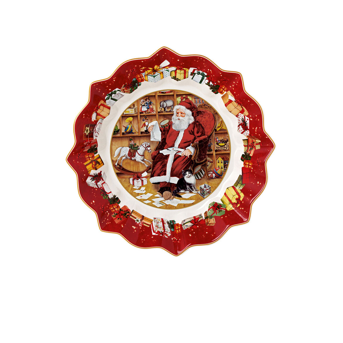 VILLEROY & BOCH - Toy's Fantasy Coppa Ciotola Decorazione Natale 25cm