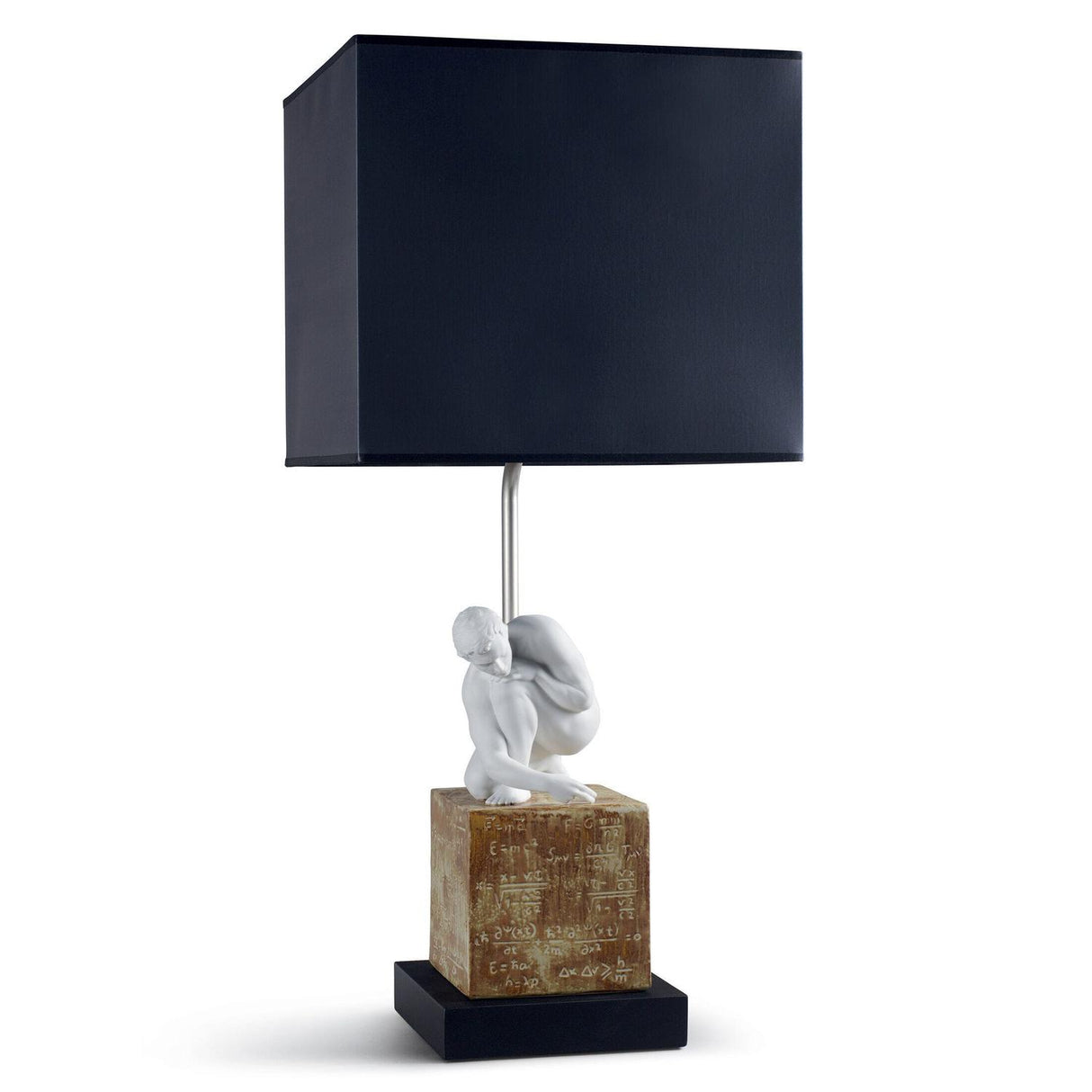 LLADRO' Lampada da Tavolo Scientia 67x30cm Porcellana