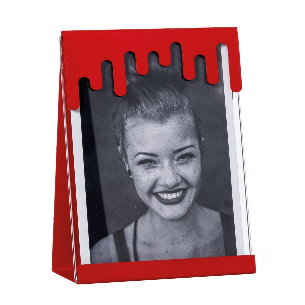 ARTI & MESTIERI Portafoto di Design Vernissage Grande Rosso Lucido