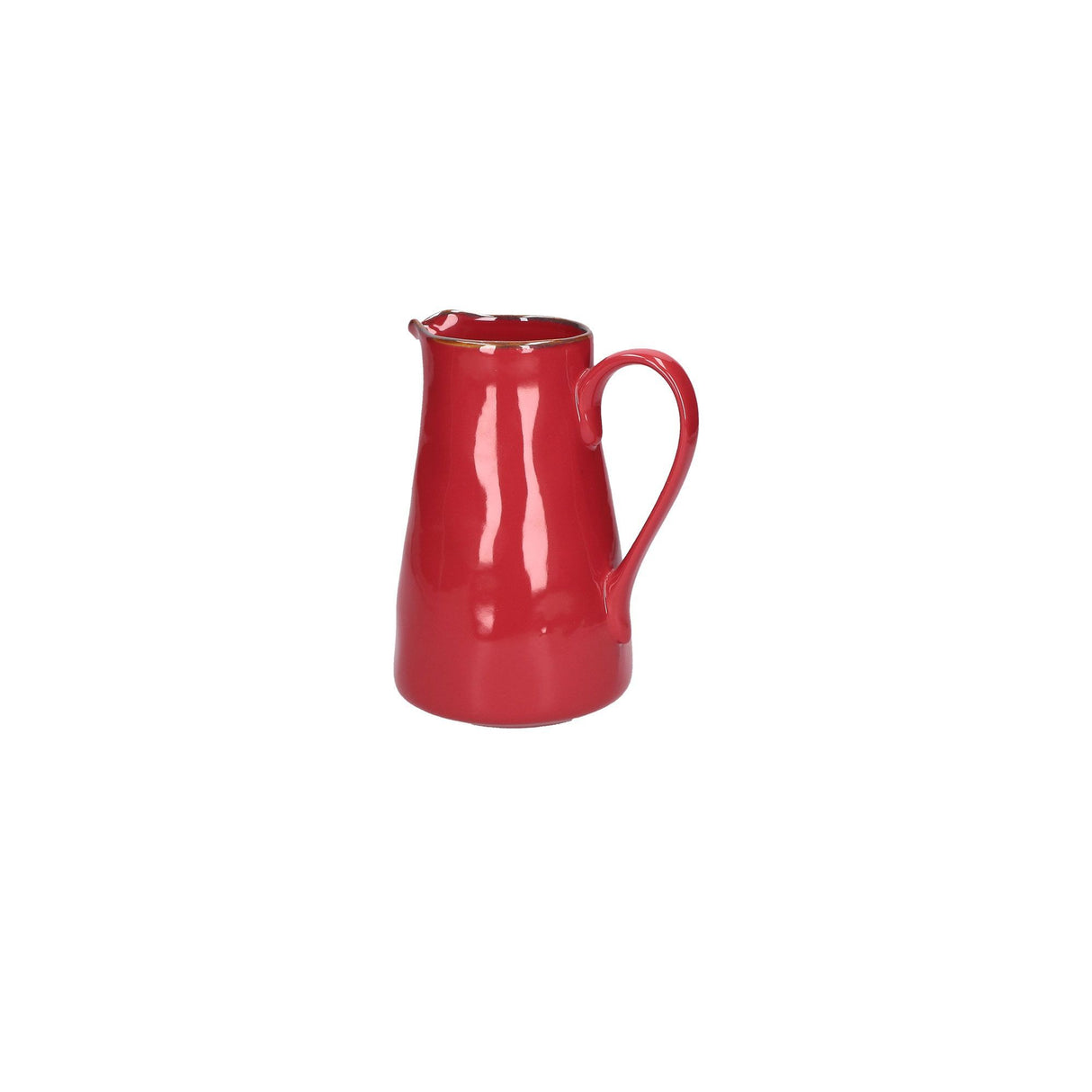 ROSE &amp; TULIPS Pitcher with Concerto Coral Stoneware Handle 0.6 L