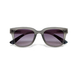 OKKIA Giovanni Occhiali da Sole Unisex Soft Touch Grigio Traslucido