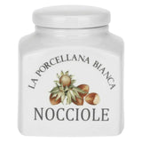 LA PORCELLANA BIANCA Conserva Barattolo Nocciole Deco 500ml