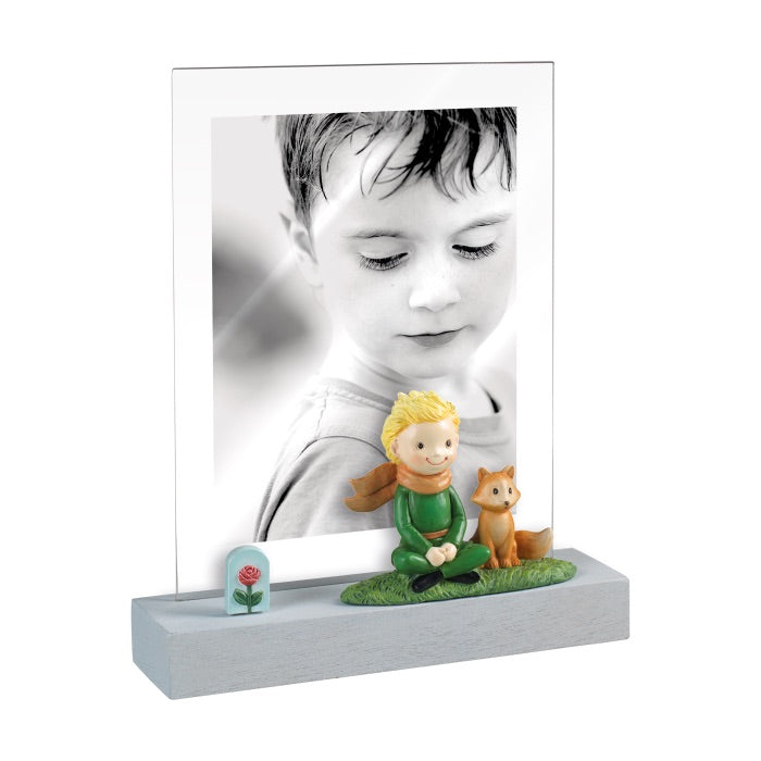 MASCAGNI CASA Portafoto Cornice in Acrilico Piccolo Principe 13x18cm Azzurro