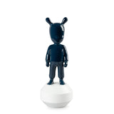 LLADRO' Figurina The Dark Blue Guest Piccolo 30x11cm Porcellana