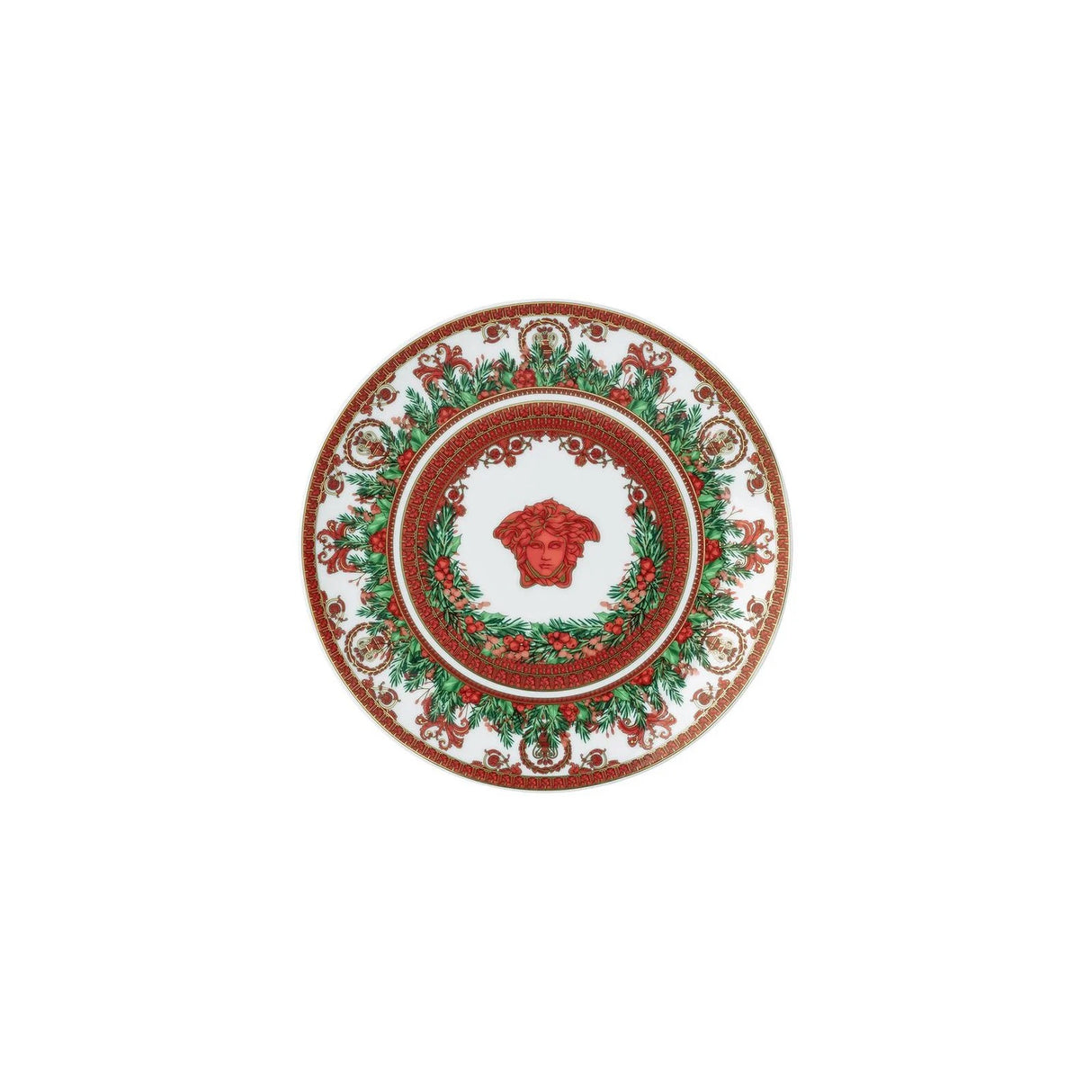 VERSACE I Love Baroque Holiday Piatto di Natale 2025 17cm Porcellana