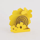 ARTI & MESTIERI Porta Zampirone Girasole da Tavolo Giallo