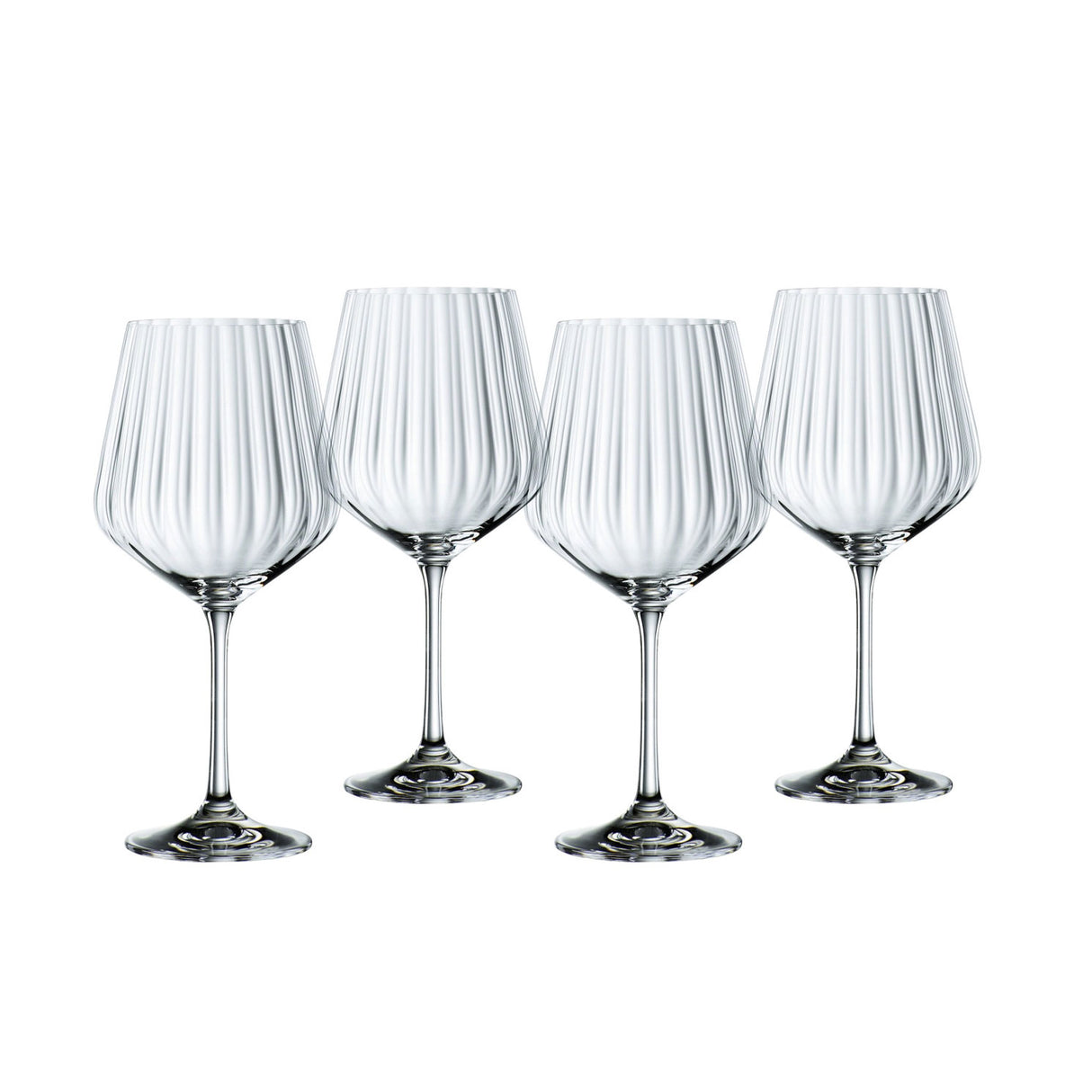 NACHTMANN Set of 4 Crystal Glasses Gin &amp; Tonic Glasses 640ml Crystal