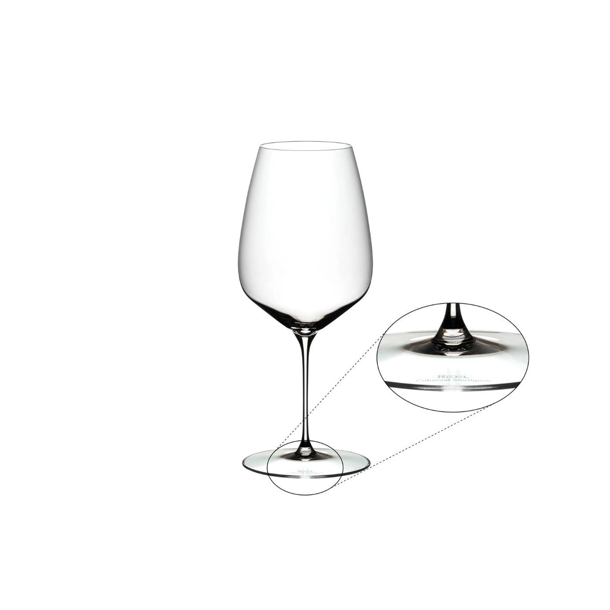 RIEDEL Veloce Red Wine Glass Cabernet Merlot Set 2 Pieces 829ml Crystal