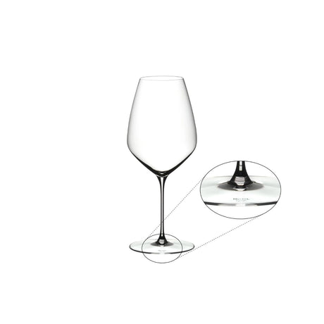 RIEDEL Veloce Calice Vino Rosso Syrah Shiraz Set 2 Pezzi 720ml Cristallo