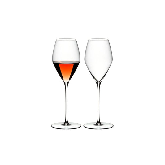 RIEDEL Veloce Rosè Bicchiere Set 2 Pezzi H24cm Cristallo
