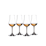 Set 4 bicchieri da rum Riedel in cristallo a stelo lungo 200 ml