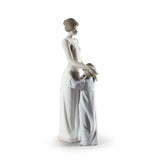 LLADRO' Figurina da Madre a Figlia 36x16cm Porcellana