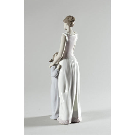 Lladró Figurina da Madre a Figlia 36x16cm Porcellana