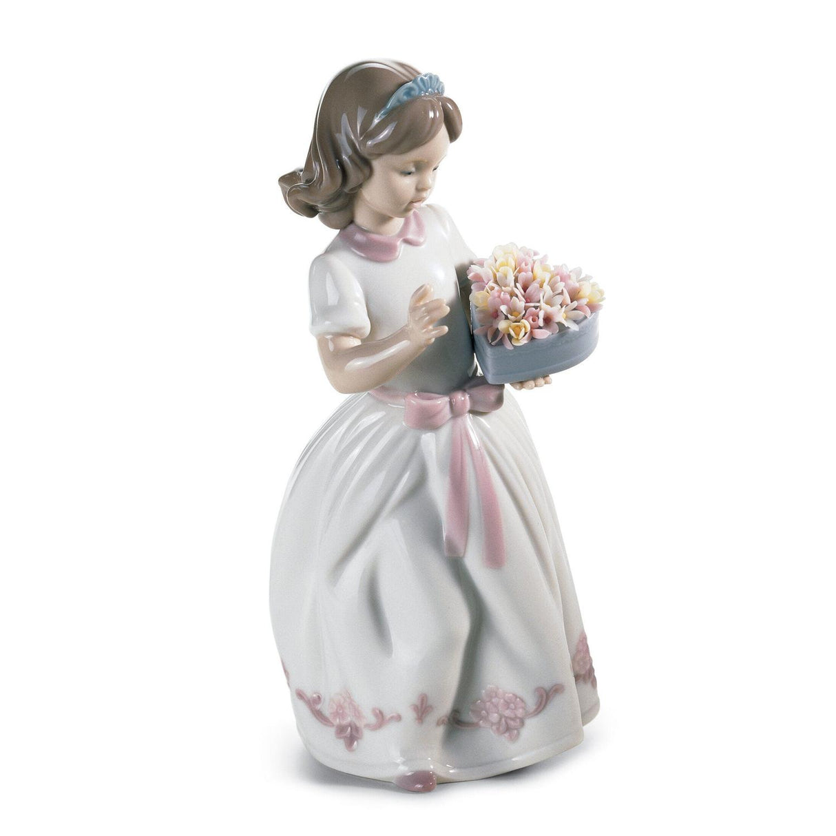 Lladró Figurina Bimba per Una Persona Speciale 21x9cm Porcellana