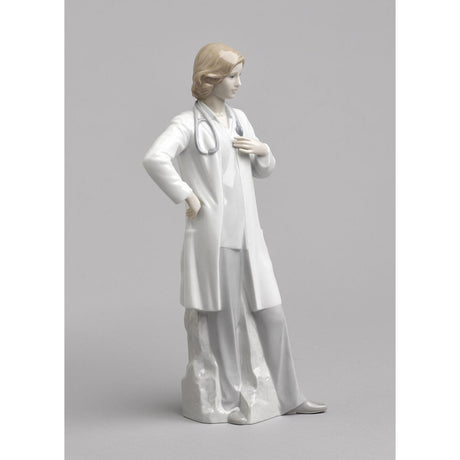 Lladró Figurina Dottoressa 31x14cm Porcellana