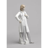 LLADRO' Figurina Dottoressa 31x14cm Porcellana