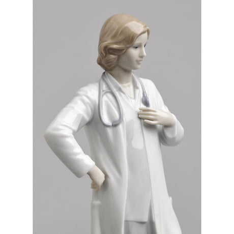 Lladró Figurina Dottoressa 31x14cm Porcellana