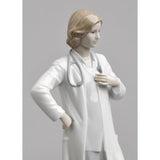LLADRO' Figurina Dottoressa 31x14cm Porcellana