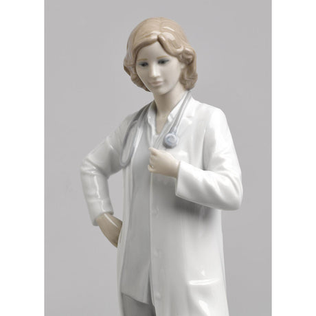 Lladró Figurina Dottoressa 31x14cm Porcellana