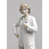 LLADRO' Figurina Dottoressa 31x14cm Porcellana