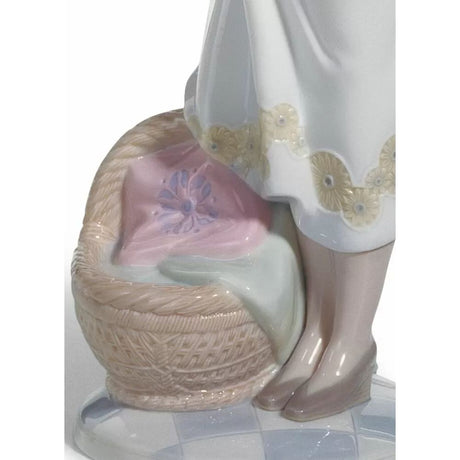 Lladró "Amore incondizionato" Figura Statua Madre Bambino Porcellana H31cm