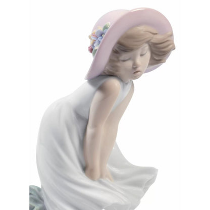 LLADRO' "Adorabile Marilyn" Figura Statua Bambina Piccola Porcellana H17cm
