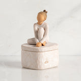 WILLOW TREE Scatola dei Ricordi Ballerina 12cm Resina Resina