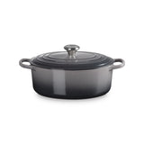 LE CREUSET Cocotte Ovale Evolution 29cm Flint Ghisa Vetrificata