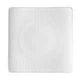 ROSENTHAL Mesh Weiss Piatto Quadrato Piano 31cm Porcellana