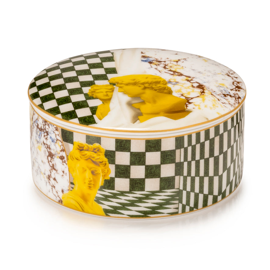 PALAIS ROYAL - Scatola Contenitore Bassa con Candela Bellimbusti 12x6cm 1037280