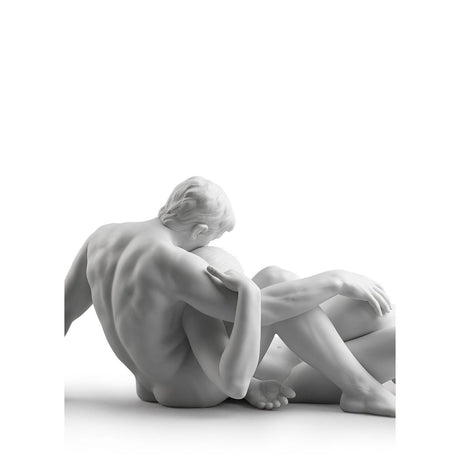 Lladró Scultura Coppia Un Momento Eterno 27x63cm Porcellana