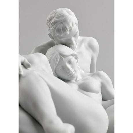 Lladró Scultura Coppia Un Momento Eterno 27x63cm Porcellana