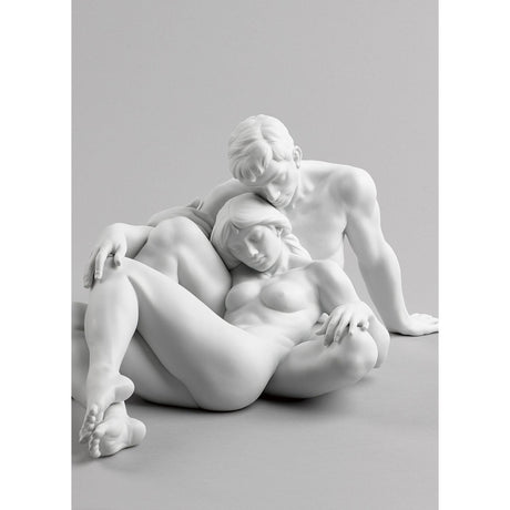 Lladró Scultura Coppia Un Momento Eterno 27x63cm Porcellana