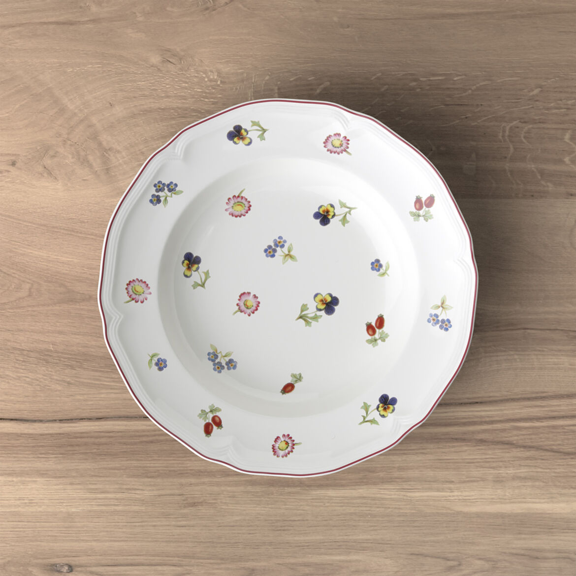 VILLEROY & BOCH - Petite Fleur Piatto Fondo 23cm Tavola Porcellana