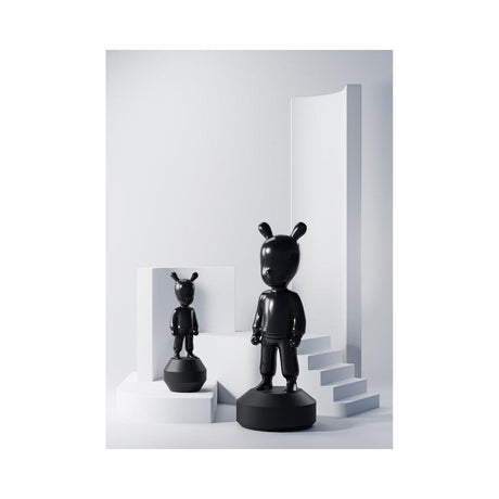 Lladró Figurina The Black Guest Modello Piccolo 30x11cm Porcellana