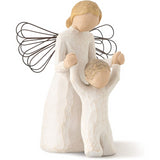 WILLOW TREE Figurina Statuina Angelo Custode Design di Susan Lordi 13cm Resina