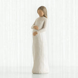 WILLOW TREE Figurina Statuina Amare Teneramente Design di Susan Lordi 21cm Resina